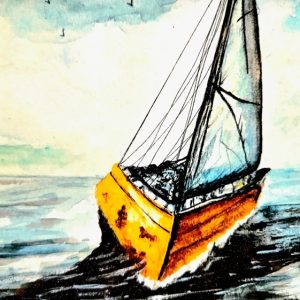 Stormy Sea Original Painting