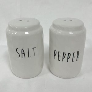 Ceramic Salt and Pepper Shakers Set