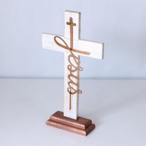 ✝️Modern Wooden Cross Decoration