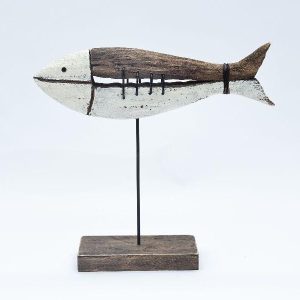 Nautical Wooden Fish  Decor