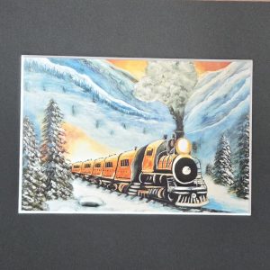 Journey Through the Winter Wilderness (11x14)